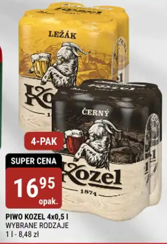 PIWO KOZEL 4 x 0,5 l