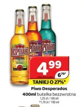 Delfin Piwo Desperados 400 ml oferta