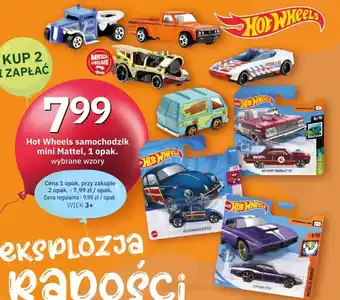 Twój Market Hot Wheels samochodzik mini Mattel 1 opak. oferta