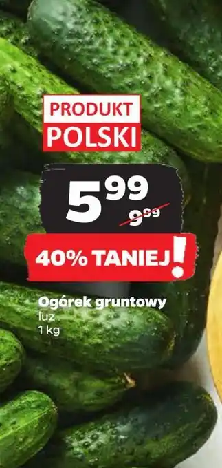 Netto Ogórek gruntowy polska oferta