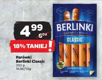 Netto Parówki classic Morliny Berlinki oferta