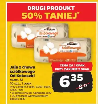 Netto Jaja ściółkowe kl. m Od Kokoszki oferta
