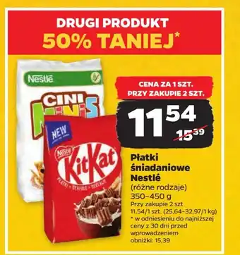 Netto Płątki śniadaniowe Cini Minis oferta