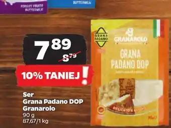 Netto Ser grana padano Granarolo oferta