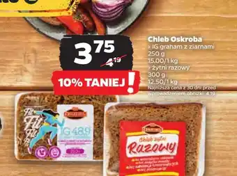 Netto Chleb zytni razowy Oskroba oferta