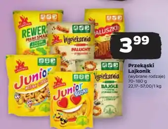 Netto Krakersy Lajkonik Junior Wesołe Literki oferta