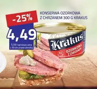 Hildebrandt KONSERWA OZORKOWA Z CHRZANEM 300 G KRAKUS oferta