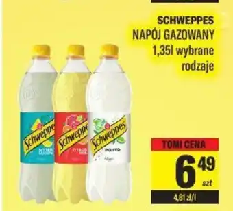 TomiMarkt SCHWEPPES NAPÓJ GAZOWANY 1,35 l oferta