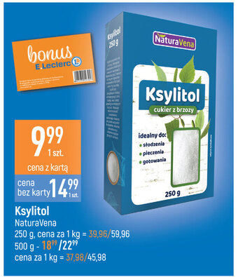 E.Leclerc Ksylitol 250g oferta