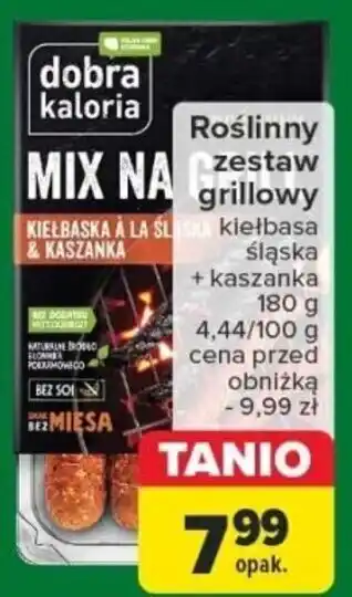 Carrefour Roślinny zestaw grillowy 180g oferta