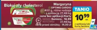 Carrefour Margaryna OPTIMA CARDIO 400g oferta