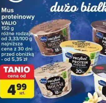 Carrefour Mus proteinowy VALIO 150 g oferta