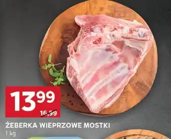 ŻEBERKA WIEPRZOWE MOSTKI 1 kg
