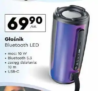 Biedronka Głośnik z podświetleniem led rgb Forever oferta