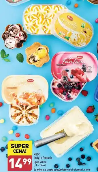 ALDI Lody o smaku słonego karmelu Mucci oferta
