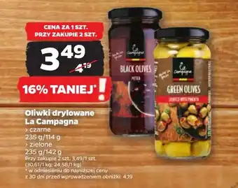 Netto Oliwki czarne La campagna oferta