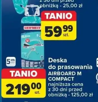 Carrefour Deska do prasowania AIRBOARD M COMPACT oferta