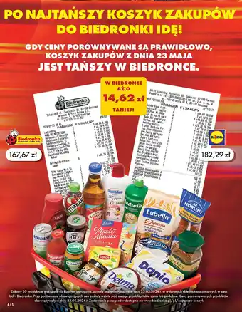 Biedronka Napój witaminy + minerały 4Move Active Vitamin oferta