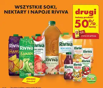 Biedronka Napój zielony banan Riviva oferta