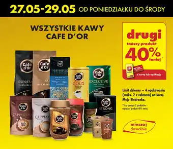 Biedronka Kawa puszka Cafe D'or Gold oferta