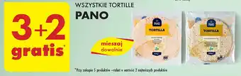 Biedronka Tortilla wieloziarnista wraps Pano oferta