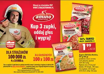 Biedronka Rosół z włoszczyzną i natką pietruszki Amino oferta
