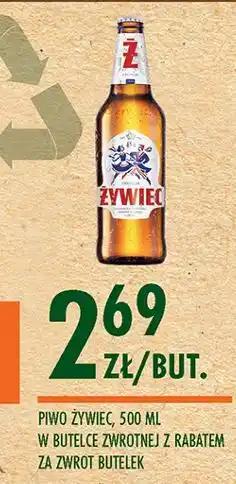 Biedronka Piwo Żywiec Jasne Pełne oferta