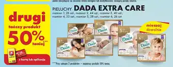 Biedronka Pieluszki dla dzieci midi Dada Extra Care oferta