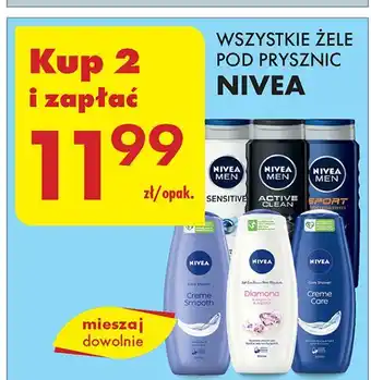 Biedronka Żel pod prysznic Nivea Creme Smooth oferta