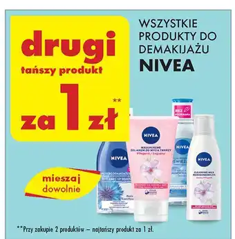 Biedronka Płyn do demakijażu oczu dwufazowy usuwa wodoodporny makijaż biotyna i ekstrakt z bławatka Nivea oferta