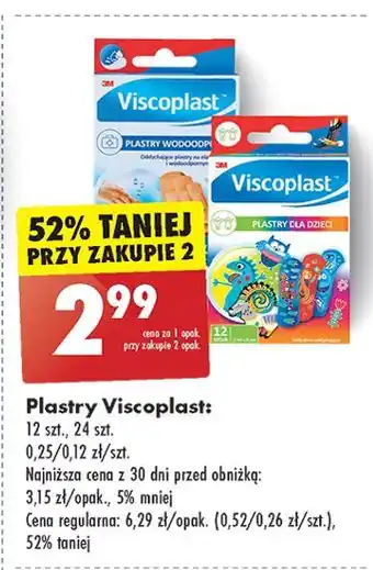 Biedronka Plastry dla dzieci Viscoplast oferta