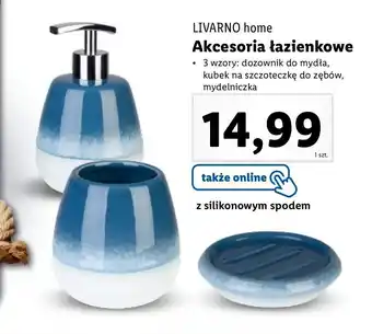 Lidl Dozownik do mydła Livarno Home oferta