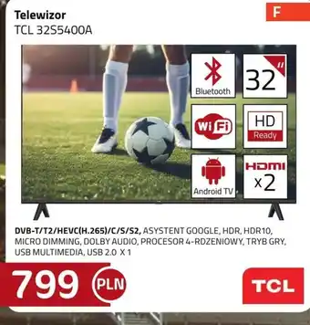 Kakto Telewizor TCL oferta