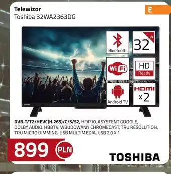 Kakto Telewizor Toshiba oferta