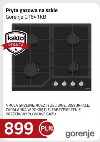 Kakto Płyta gazowa Gorenje oferta