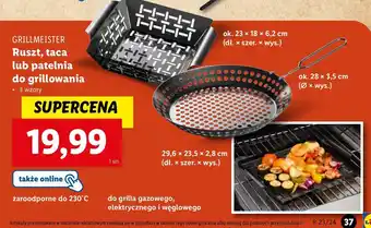 Lidl Patelnia do grillowania 28 x 5.5 cm Grill Meister oferta