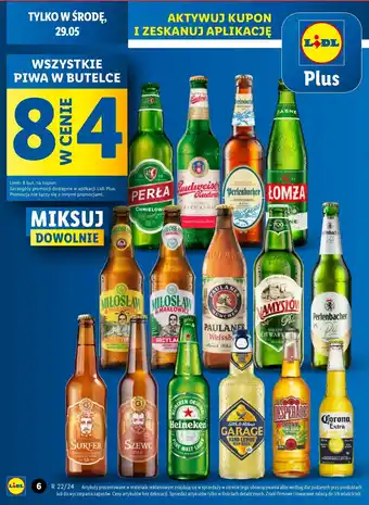 Lidl Piwo Budweiser oferta