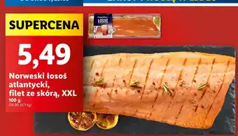 Lidl Łosoś atlantycki filet ze skórą Paula Fish oferta