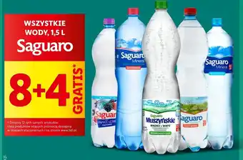 Lidl Woda niegazowana Saguaro Mineral oferta