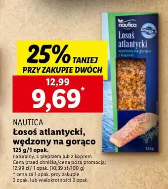 Łosoś atlantycki wędzony Nautica Schwartz
