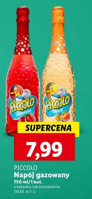 Lidl Napój truskawkowy Piccolo oferta
