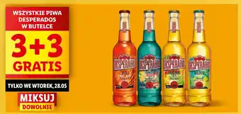 Lidl Piwo Desperados Red oferta