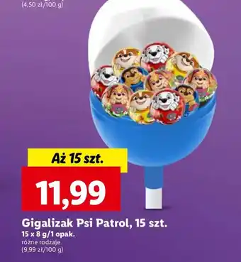 Lidl Gigalizak psi patrol oferta