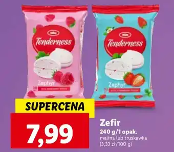 Lidl Deser malinowy Zefir oferta