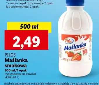 Lidl Maślanka kawowa Pilos oferta