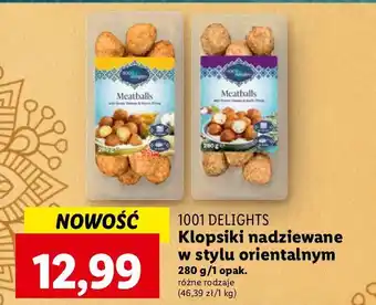 Lidl Klopsiki nadziewane kozim serem i miodem 1001 Delights oferta