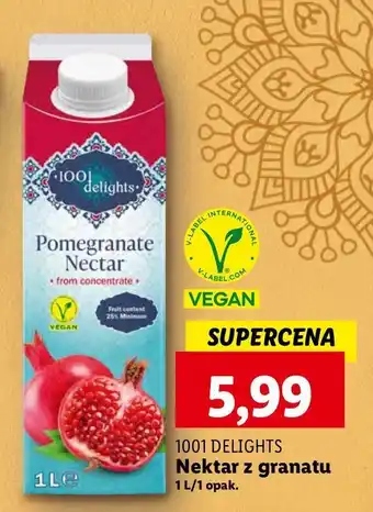 Lidl Nektar z granatu 1001 Delights oferta