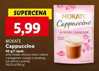 Lidl Cappuccino mango z marakują Mokate oferta