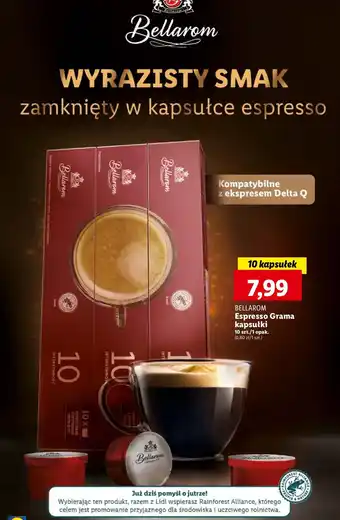 Lidl Kawa gama Bellarom oferta