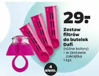 Netto Filtr + zakrętka do butelki Dafi oferta